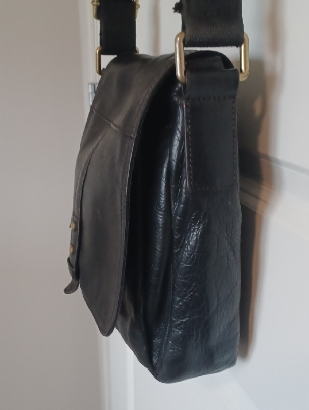 Fossil Travis City Bag Leather Messenger - Picture 3 of 12
